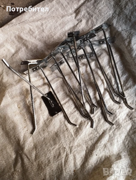 Закачалки с крепеж винт за стена , снимка 1