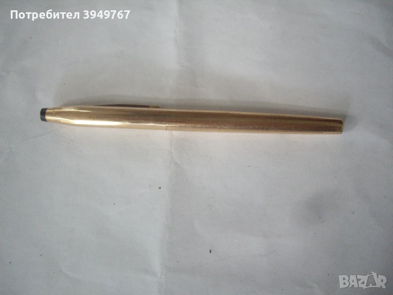 Позлатена химикалка-маркер., снимка 1