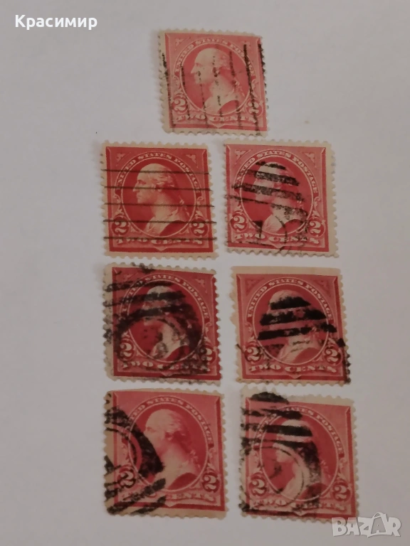 Винтидж ПОЩЕНСКИ марки САЩ. , снимка 1