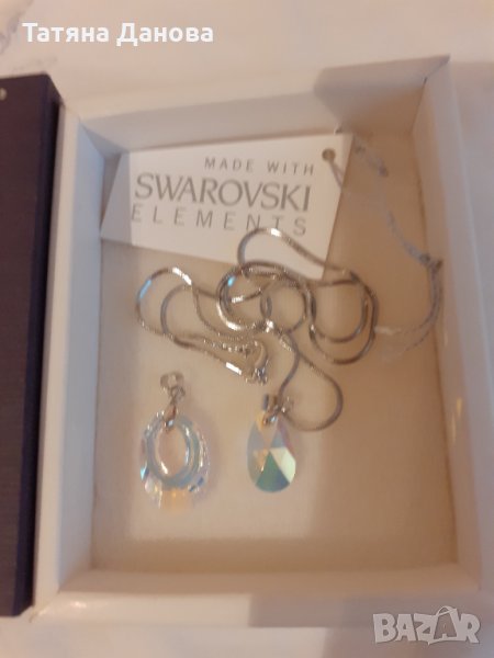Колие  Сваровски и Swan pearls, снимка 1