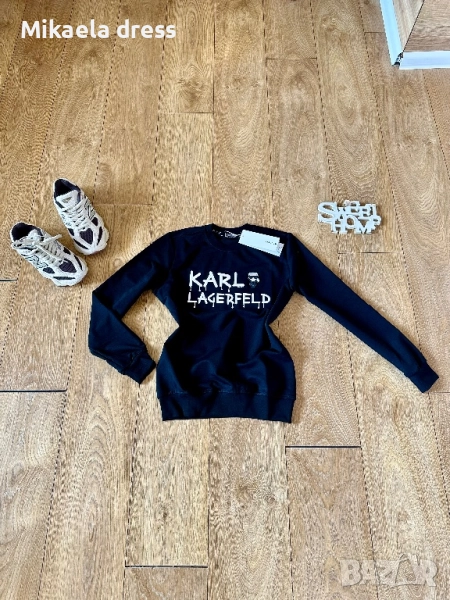 Разкошен ежедневен суичър Karl Lagerfeld, снимка 1