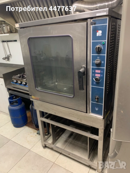 Газов конвектомат 10 тави , снимка 1