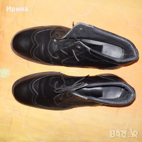 Мъжки боти 41 номер естествена кожа , снимка 2 - Мъжки боти - 31036294