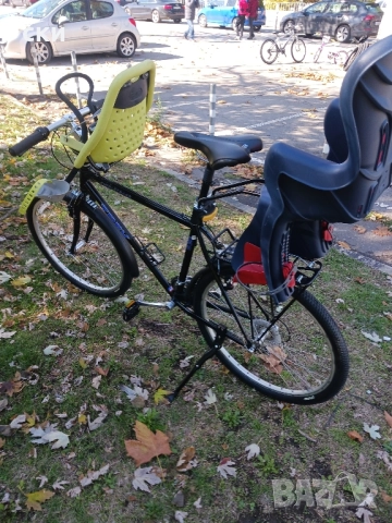 Детско столче за колело, предно или задно, снимка 11 - Аксесоари за велосипеди - 52105890