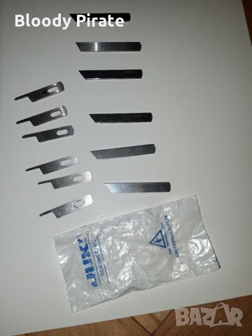 Оригинални ножове за оверлог, снимка 4 - Резервни части за машини - 31183541