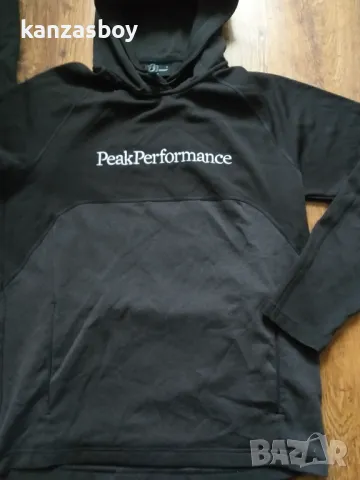 peak performance will hood. - страхотно мъжко горнище КАТО НОВО М, снимка 5 - Спортни дрехи, екипи - 47841303