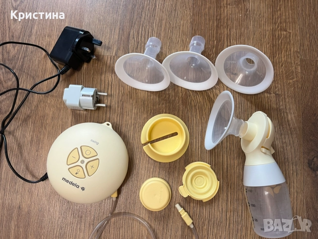 Електрическа помпа за кърма Medela Swing Flex + подаръци