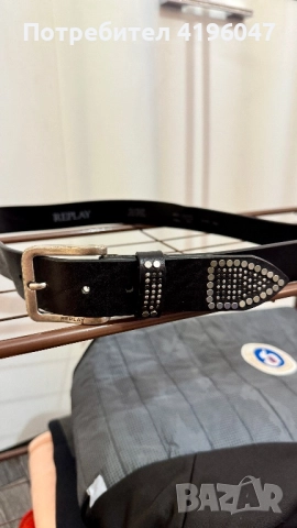 Дамски Кожен колан Replay, снимка 3 - Колани - 52725831