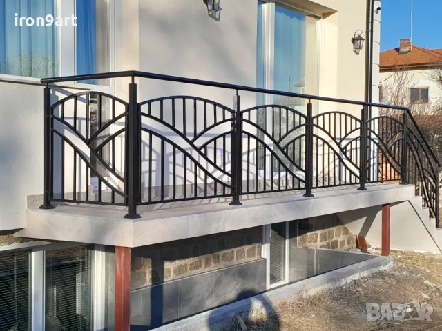 Парапети за стълбища и тераси от ковано желязо, снимка 15 - Други стоки за дома - 49708920