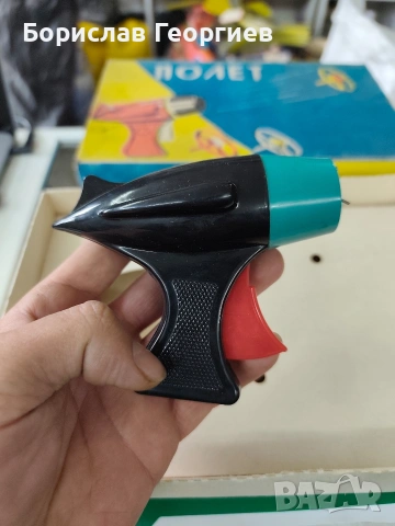 Стара руска играчка пистолет полет, снимка 5 - Колекции - 53957709