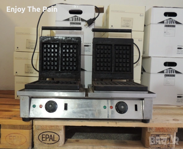 Професионален гофретник, снимка 2 - Гофретници - 53228410