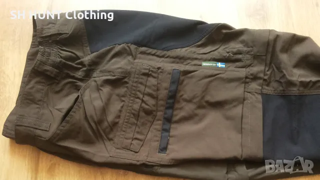 BEARSKIN TACTICAL Stretch Trouser размер 2XL за лов панталон със здрава и еластична материи - 1000, снимка 12 - Екипировка - 49048717