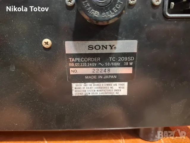 Продава се двуглав дек Sony TC-209SD. , снимка 7 - Декове - 55995488
