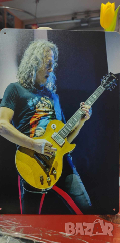 Kirk Hammett with Greeny Les Paul , снимка 2 - Китари - 44913893