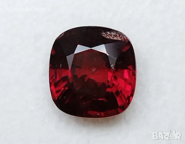 Рядък червен шпинел в голям размер - 3.35кт.! GIA сертификат! Нов!, снимка 10 - Други - 47556968