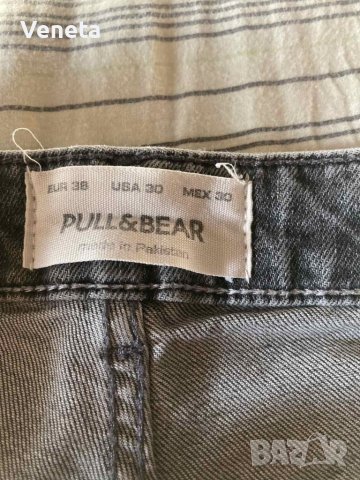Мъжки дънки Pull & Bear, 38 размер, снимка 4 - Дънки - 37910389