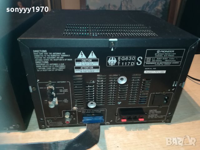 pioneer amplifier/6cd/2deck/tuner 1001211819, снимка 16 - Ресийвъри, усилватели, смесителни пултове - 31376123