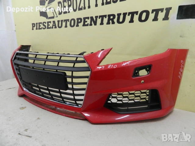 Предна броня Audi TT 8S S-Line, 2013, 2014, 2015, 2016, 2017, 2018, оригинален код 8S0807437H, снимка 2 - Части - 52193495