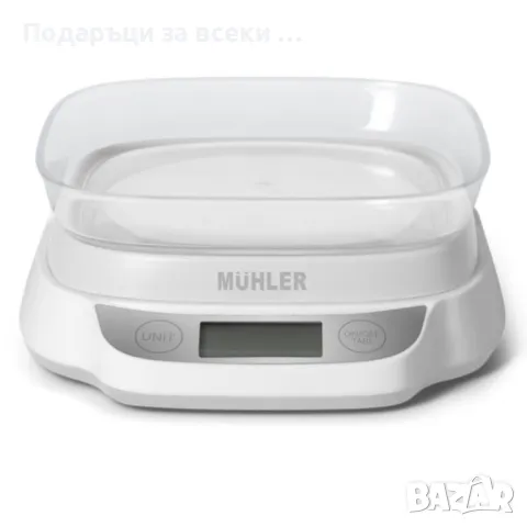 Везна Muhler KSC-2088 електронна, кухненска, купа, 5kg, снимка 5 - Везни - 49555862