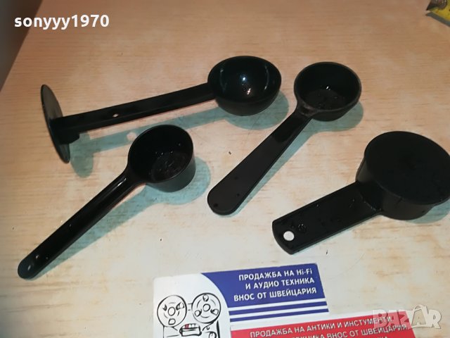 лъжички за кафе-4 бр-внос швеицария, снимка 2 - Кафемашини - 30077745