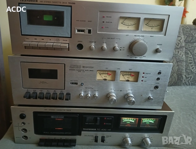 Касетен Дек Telefunken TC 250, Telefunken TC 400,Amstrad 7070., снимка 2 - Декове - 54236958