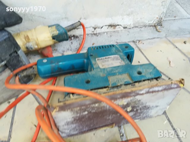 BLACK & DECKER X 2БР-ЛЕНТОВ ШЛАИФ 0609221420, снимка 5 - Други инструменти - 37917062