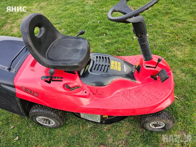 ТРАКТОРНА КОСАЧКА BRIGGS&STRATTON/GARDEN. ITALY 🇮🇹. ПЕРФЕКТНА , снимка 9 - Градинска техника - 52628680