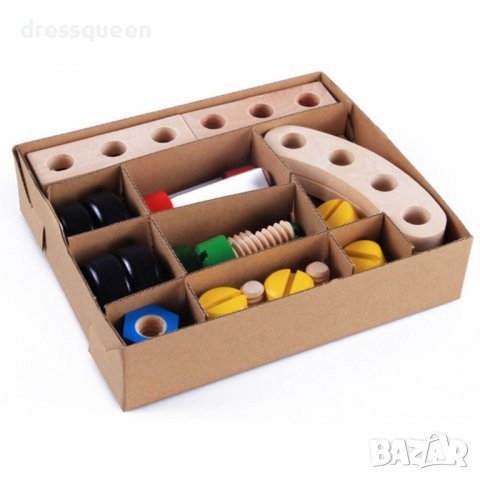 3594 Дървен конструктор, снимка 15 - Конструктори - 37741940