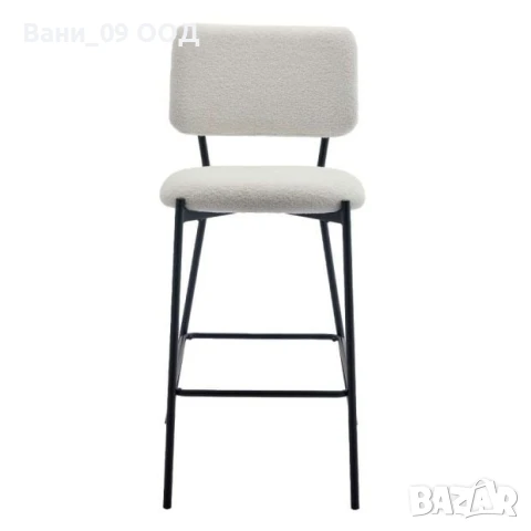 Бар стол с облегалка, снимка 2 - Столове - 50740048