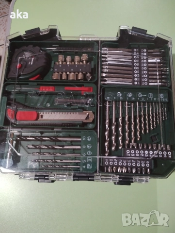 12 V Комплект акумулаторна дрелка PBSA 12 E4 С 2 акумулаторни батерий и 75 аксесоари 3 г. гаранция, снимка 4 - Други инструменти - 52651676