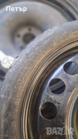 Резервна Гума Патерица за ОПЕЛ  5х110х65.1-16 цола, снимка 5 - Гуми и джанти - 53202761