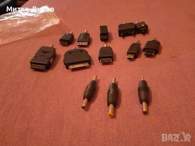 Адаптори конектори накрайници 13броя нови, снимка 2 - Резервни части за телефони - 56230634