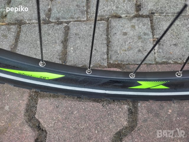 Продавам колела внос от Германия НОВ алуминиев велосипед SANTERO PLUS 28 преден амортисьор диск, снимка 16 - Велосипеди - 42263737