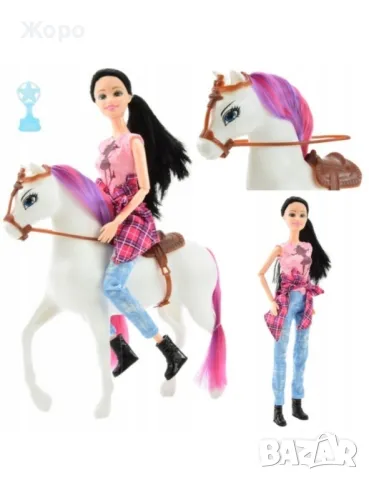 Кукла жокей с кон КН0257, снимка 5 - Кукли - 48018697