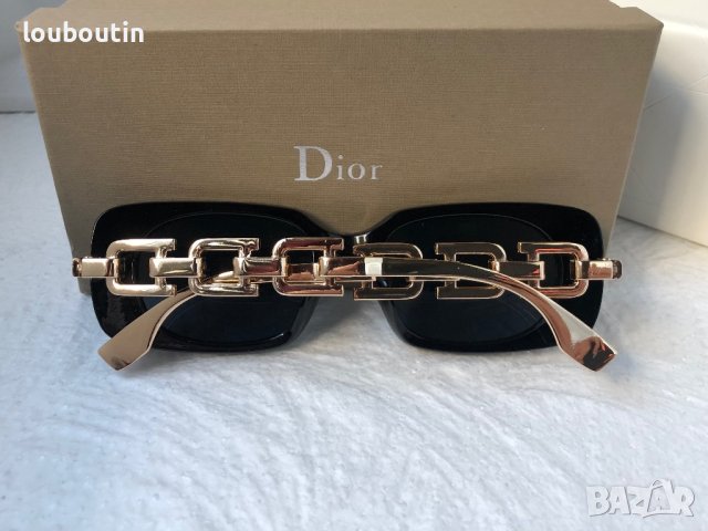 Dior 2023 дамски слънчеви очила правоъгълни, снимка 10 - Слънчеви и диоптрични очила - 40622227