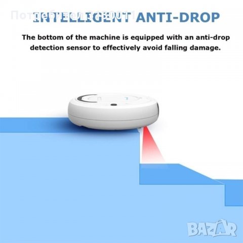 Нови модел 2022 BOWAI 12м гаранция робот прахосмукачка с моп функция 1800pa сухо и мокро почистване, снимка 11 - Парочистачки и Водоструйки - 35047184