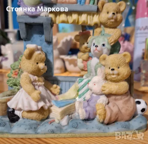 Два красиви работещи часовника с детски мотиви, снимка 8 - Антикварни и старинни предмети - 50162569