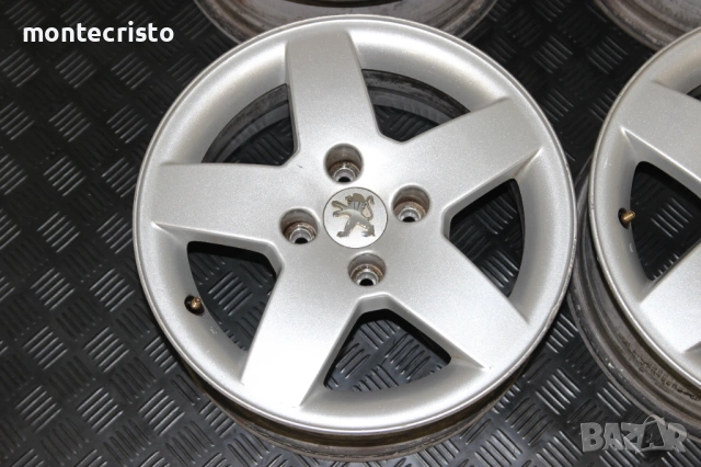 Алуминиеви джанти Peugeot 207 (2006-2014г.) 15 цола / 4x108 / 65.1 Пежо 207, снимка 4 - Гуми и джанти - 53932695
