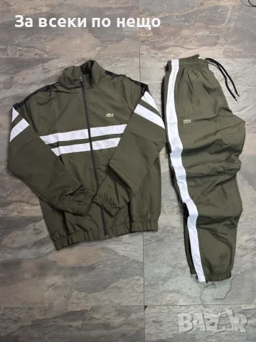 Lacoste Мъжки Шушляков Спортен Комплект🔝Мъжки Шушляков Спортен Екип - Различни Цветове Код NGHSP178, снимка 4 - Спортни дрехи, екипи - 55834191