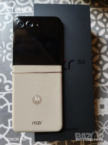 Продавам Motorola Razr 50 = 800лв=БАРТЕР, снимка 2 - Motorola - 52423169