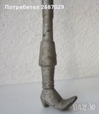 много стара обувалка 50 см дълга,метал, снимка 3 - Други ценни предмети - 31104194