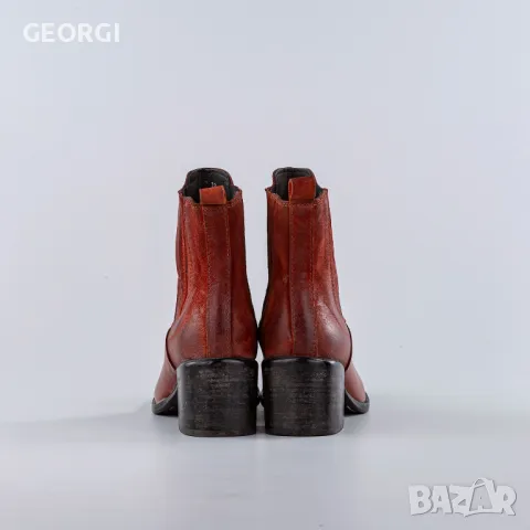 ДАМСКИ БОТИ MOMA WOMEN'S TRONCHETTO DONNA MONTONE LUX + HUNTER, снимка 5 - Дамски боти - 49179892