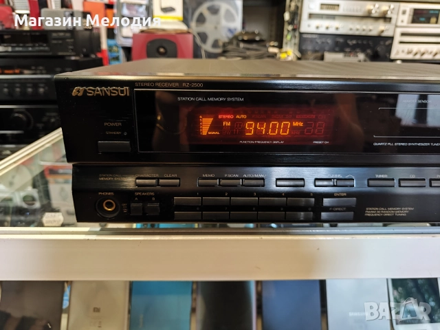 Ресийвър Sansui RZ-2500  В перфектно техническо и визуално състояние., снимка 3 - Ресийвъри, усилватели, смесителни пултове - 51747313