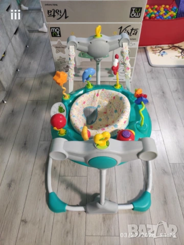 МОНИ Бънджи Vista тюркоаз, снимка 2 - Проходилки - 53940663