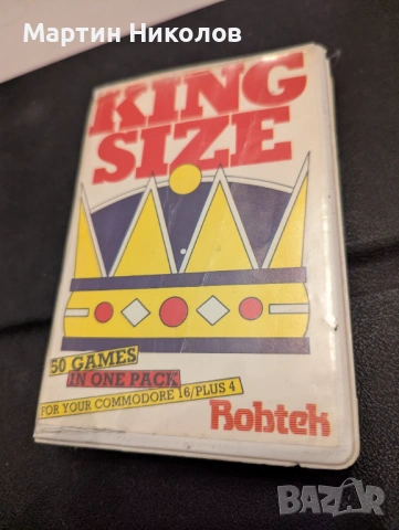 King Size - 50 games in 1. Касетка за Commodore 16/plus 4