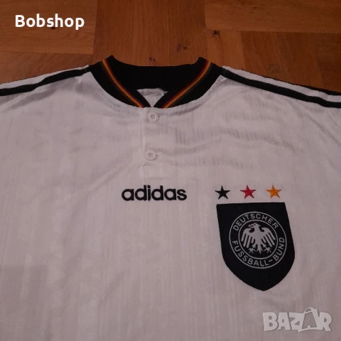 Германия - Адидас - Germany 🇩🇪 Adidas season 1996/1998, снимка 2 - Футбол - 50479545