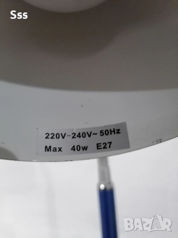 Нощна лампа запазена , снимка 7 - Настолни лампи - 52581489