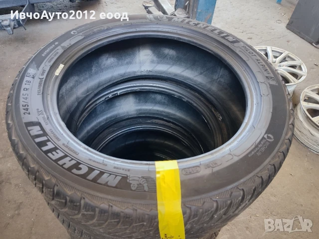 зимни гуми 254/45/18 Michelin , снимка 5 - Гуми и джанти - 50664818