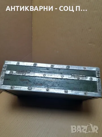 Стар Дървен Куфар., снимка 4 - Антикварни и старинни предмети - 48540951