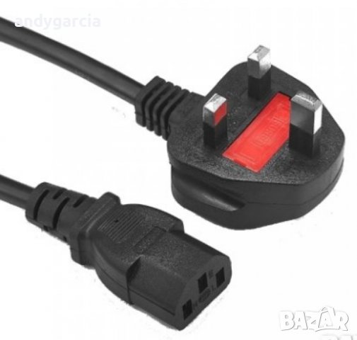 10бр. захранващ кабел Мики Маус, английски стандарт, за адаптер за лаптоп 3 пина, снимка 3 - Кабели и адаптери - 38321951